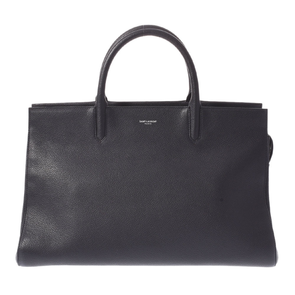 Saint Laurent Bag Gauche Handbag Black  Leather Cavalive YVES